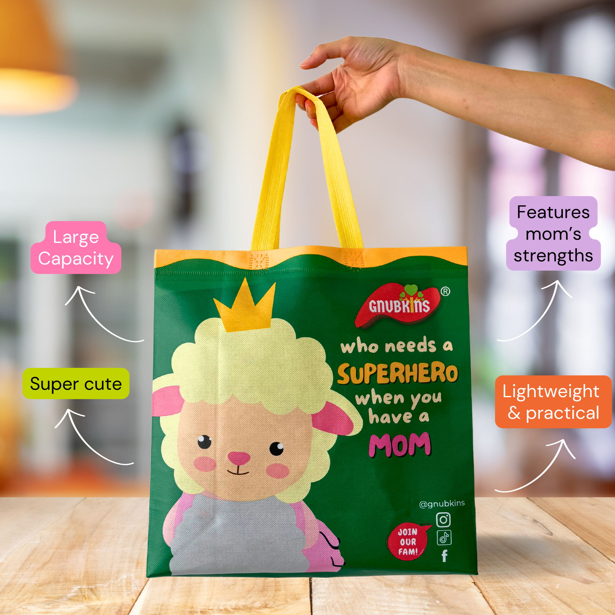 The Supermom Tote Bag